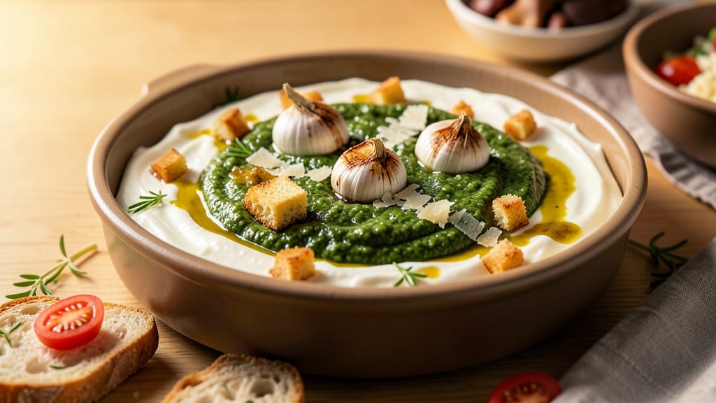 Baked Blue Cheese Dip Recipe: Crispy Top, Tangy Pull-Apart Magic