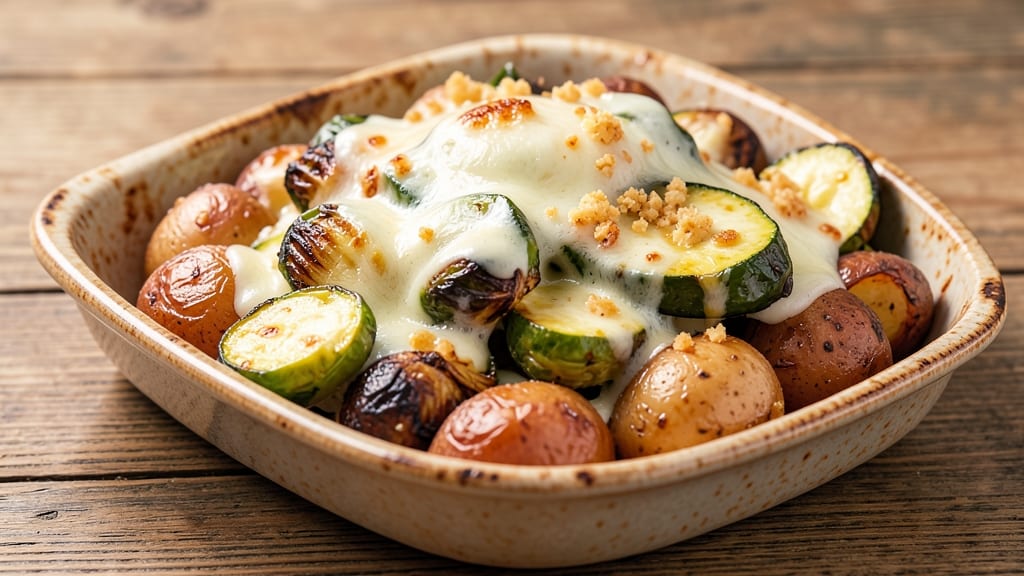 Baked Vegetables Cheese Recipe: Golden Crust Meets Melted Cheese Rivers