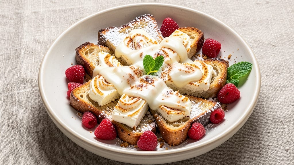 Baked French Toast With Cream Cheese Recipe: Crispy Crowns and Gooey Pull-Apart Layers