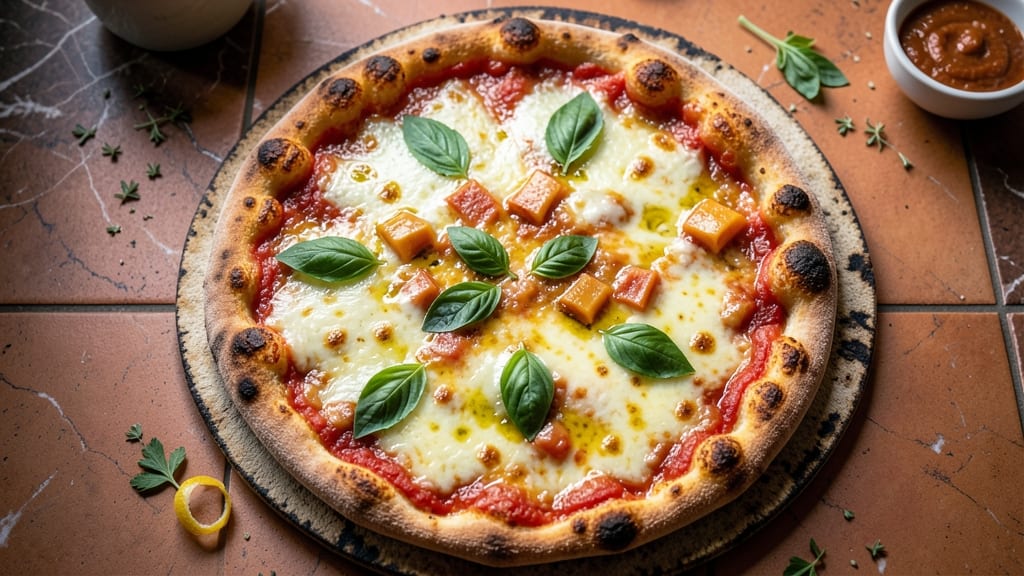 All Cheese Pizza Recipe: Crispy Crust, Stretchy Cheese Rivers