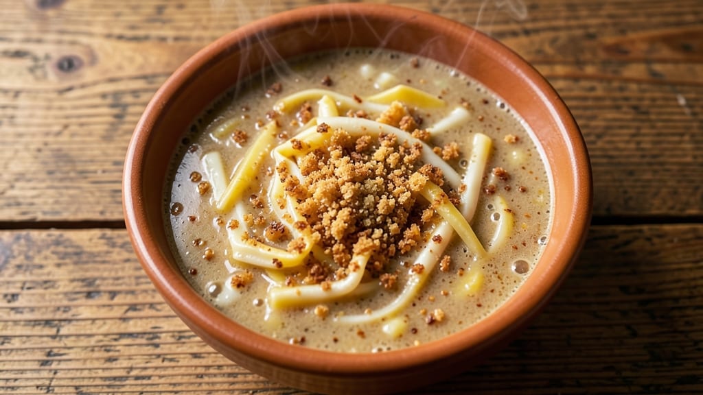Authentic Beer Cheese Soup Recipe: Crispy Breadcrumb Crown and Lager Depth