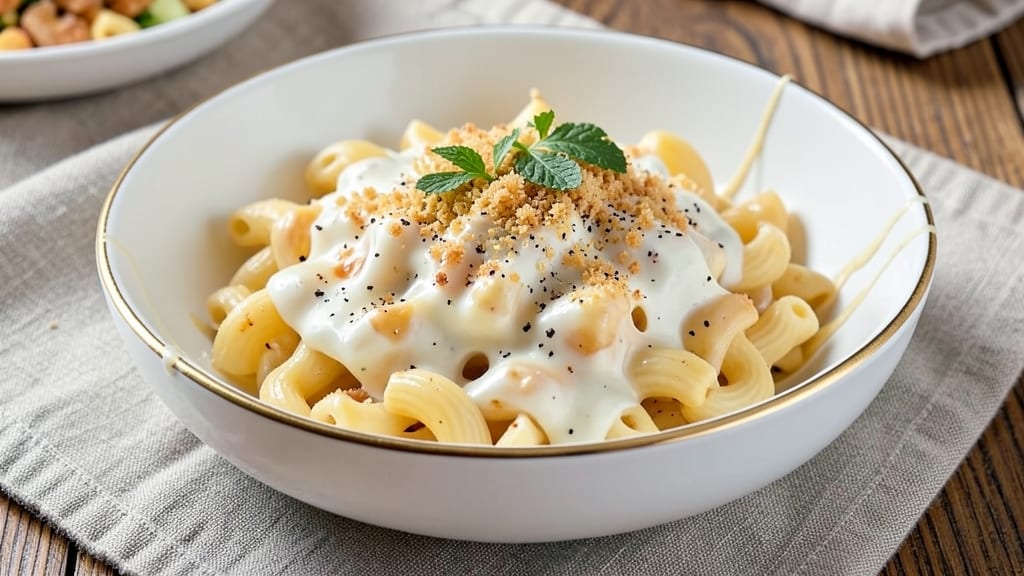 Au Bon Pain Mac and Cheese Recipe: Triple-Layered Crunch with Sharp Cheddar Streaks