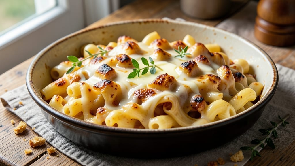 54th Street Mac And Cheese Recipe: Smoky Cheddar Crunch With Buttery Biscuit Topping