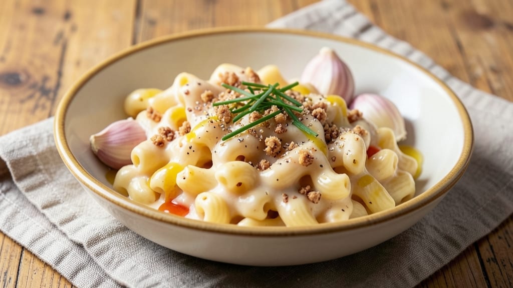 Annie's Vegan Mac and Cheese Recipe: Nutty Cashew Cream With Crispy Breadcrumb Top