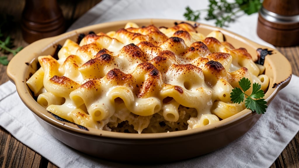 Baked Mac and Cheese Recipe Video: Golden Crust, Silky Cheese Rivers