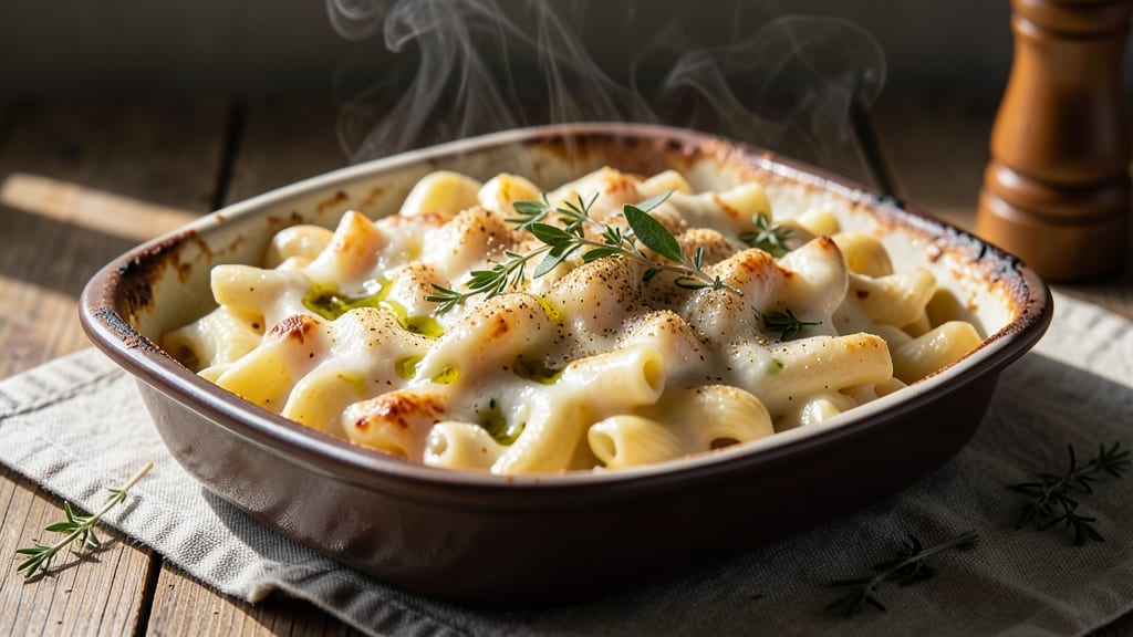 Baked Mac and Cheese Recipe with Almond Milk: Crispy Top, Silky Pull-Apart Magic