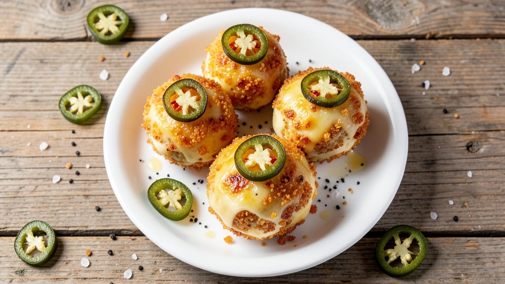 Air Fryer Jalapeño Poppers and Cheese Balls Recipe: Spicy-Sweet Crunch in 15 Minutes