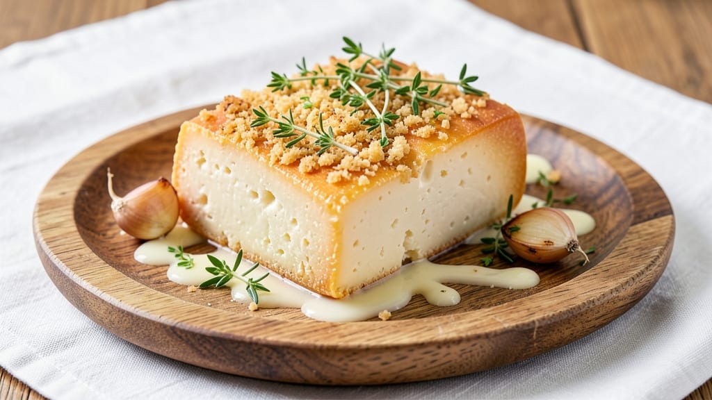Beaufort Cheese Dip Recipe: Crispy Herb Topping and Warm Cheese Rivers