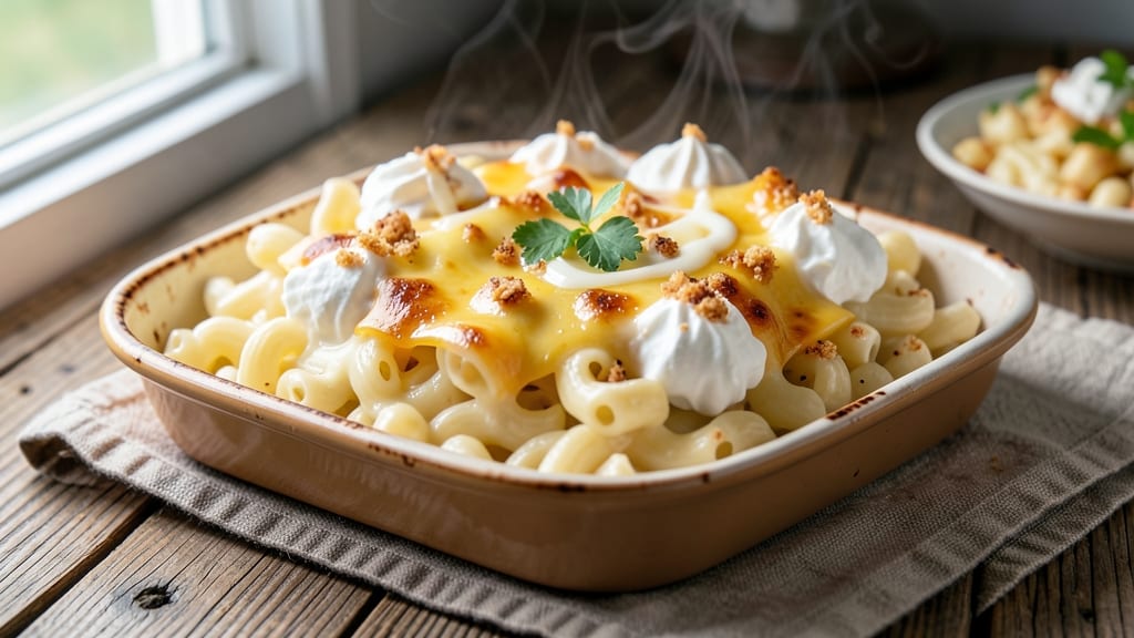 AryaHungry Mac and Cheese Recipe: Crispy Breadcrumb Crust With Gooey Pull-Apart Cheese