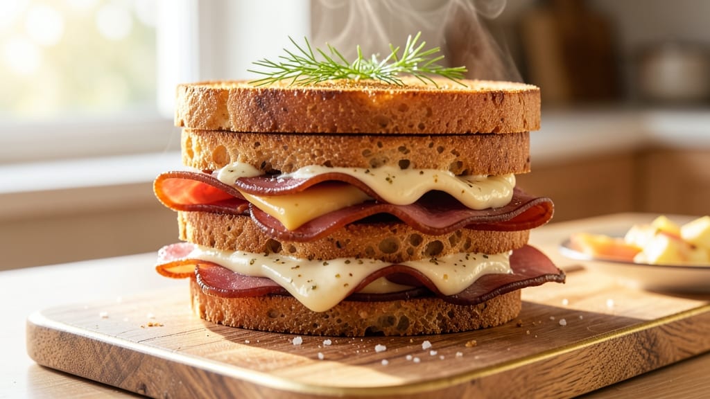 Baked Ham and Cheese Sandwiches Recipe: Crispy-Crusted Comfort in 15 Minutes