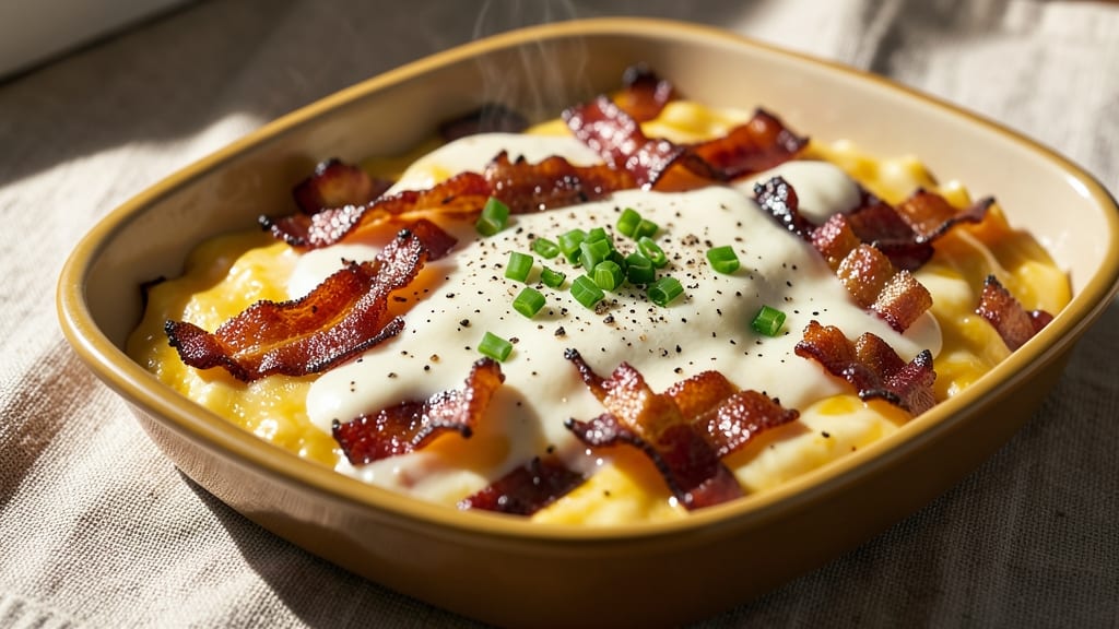 Bacon Cheese Sauce Recipe: Smoky-Sweet Roux Base With Crispy Bits