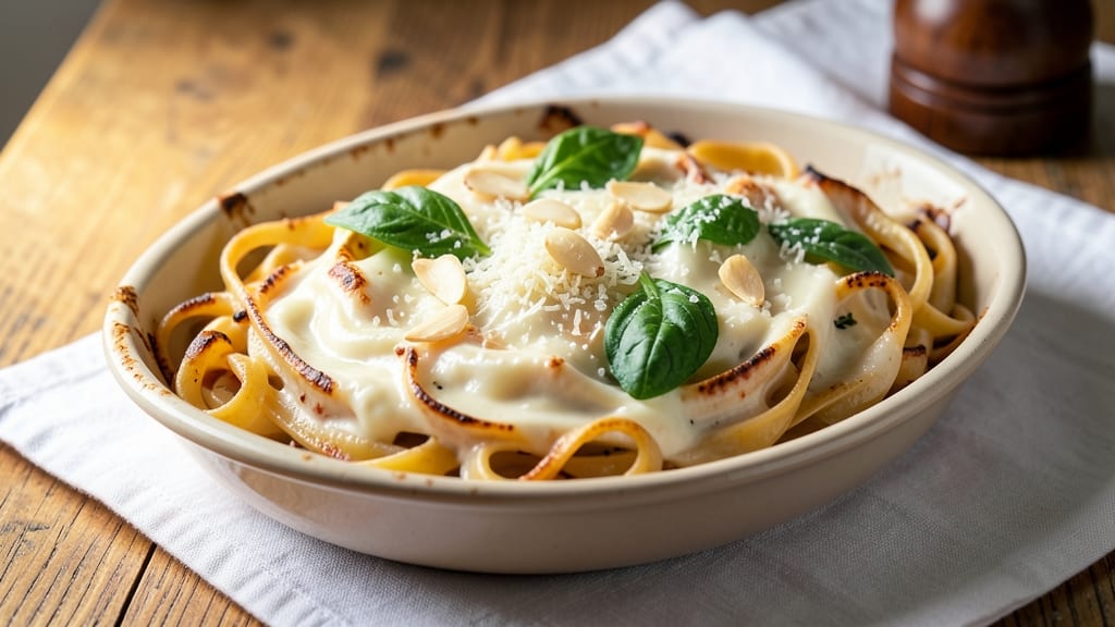 Baked Cream Cheese Pasta Recipe: Crispy Top, Gooey Pull-Apart Layers