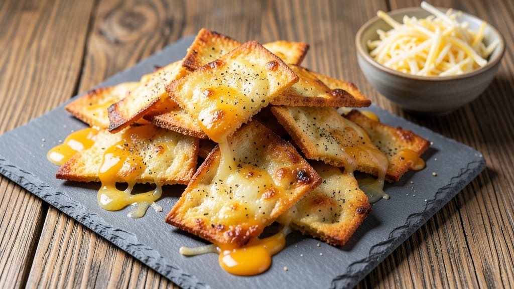 Baked Cheese Snacks Recipe: Crunchy Bites With Melty Centers