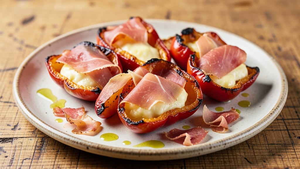 Banana Peppers Stuffed With Cheese And Prosciutto Recipe: Crispy Edges and Salty-Sweet Bite-Sized Delight