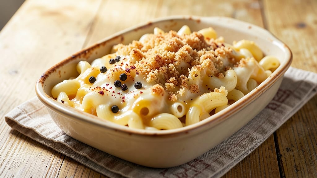 Amish Macaroni and Cheese Recipe: Homestyle Crispy Top, Velvety Pull-Apart Magic
