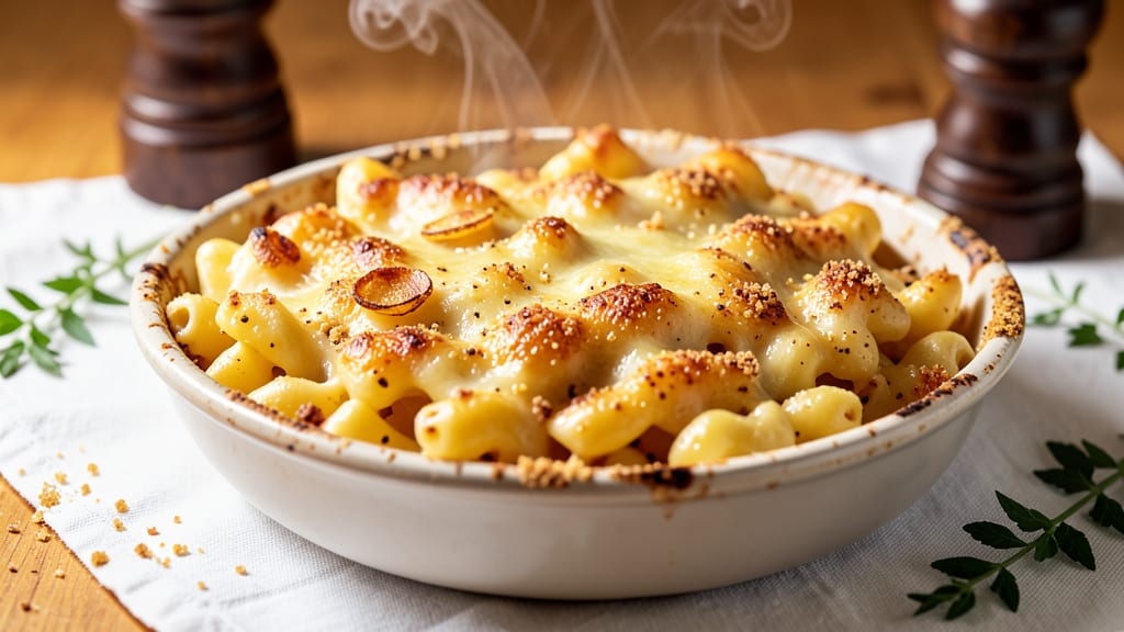 Annie's Baked Mac and Cheese Recipe: Crispy Breadcrumb Crown Over Gooey Cheese
