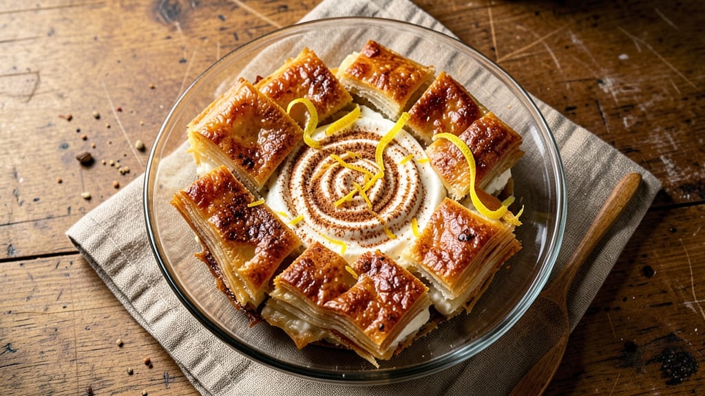 Baklava With Ricotta Cheese Recipe: Flaky Layers and Creamy Twist Fusion