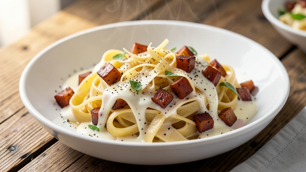 Bacon and Cheese Pasta Recipe: Crispy Pancetta Crunch With Melty Cheese Blankets