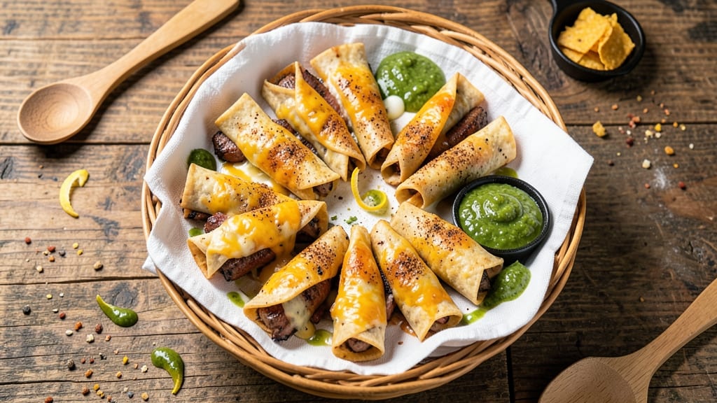7 11 Steak and Cheese Taquito Recipe: Crispy Shells With Spicy Cheese Pulls
