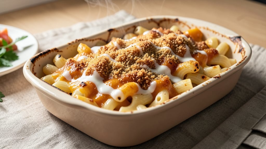 Baked Mac N Cheese Recipe with Heavy Cream: Ultra-Rich Velvety Layers and Crispy Top