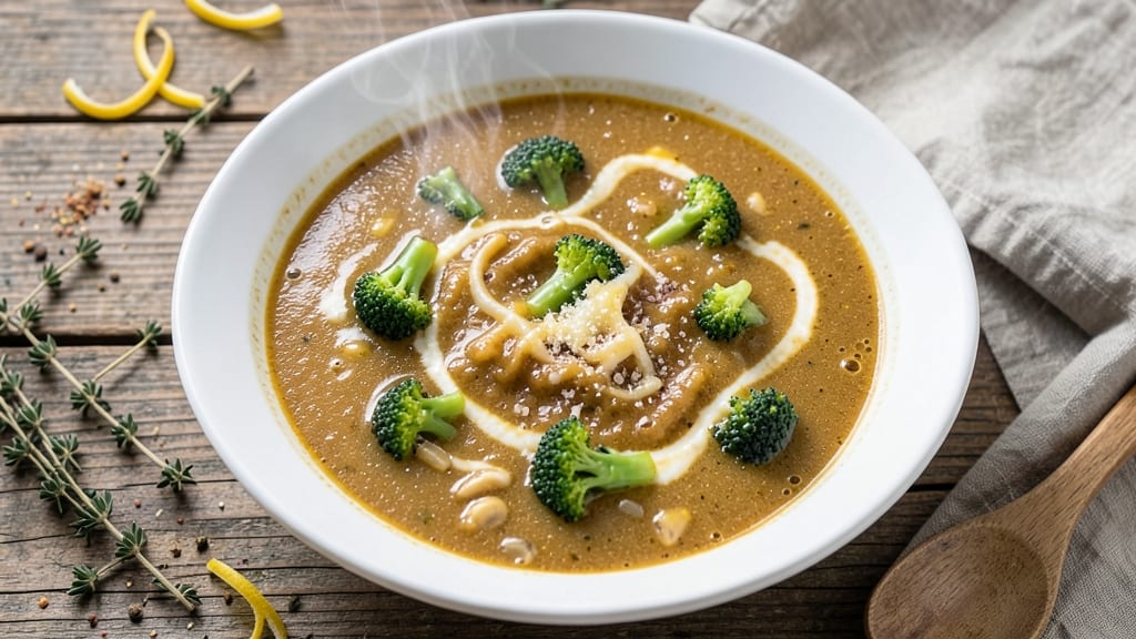 Bear Creek Broccoli Cheese Soup Recipe: Golden Crust, Silky Cheese Swirls