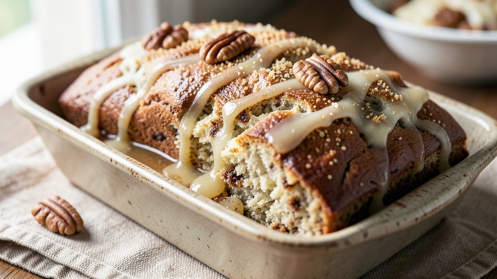 Banana Bread with Cream Cheese and Sour Cream Recipe: Moist Crumb and Creamy Swirl Fusion