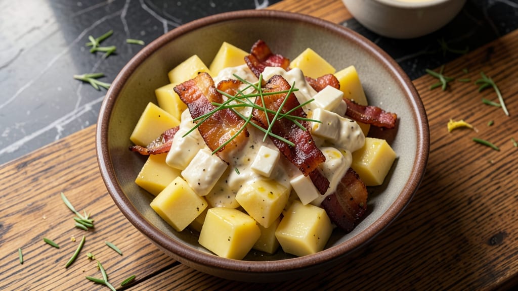 Bacon Cheese Potato Salad Recipe: Smoky Crunch Meets Creamy Comfort
