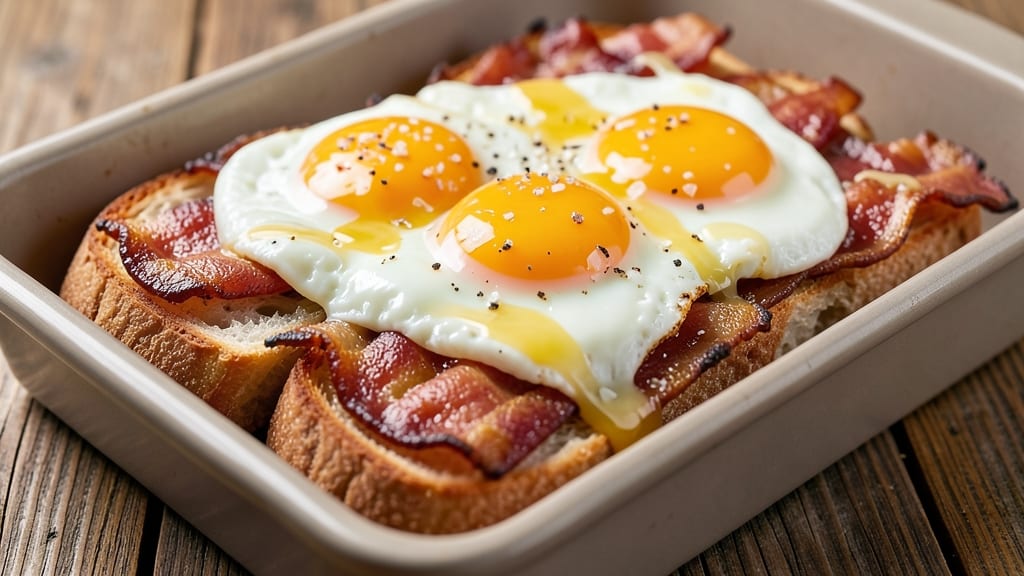 Amish Bacon, Egg, and Cheese Bread Recipe: Crispy Crust with Pull-Apart Cheese Strings