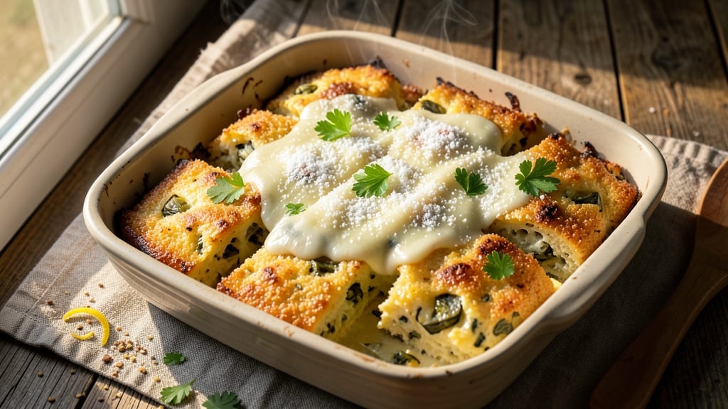 Artichoke Cheese Squares Recipe: Crispy Top, Gooey Hearts and Herbed Freshness