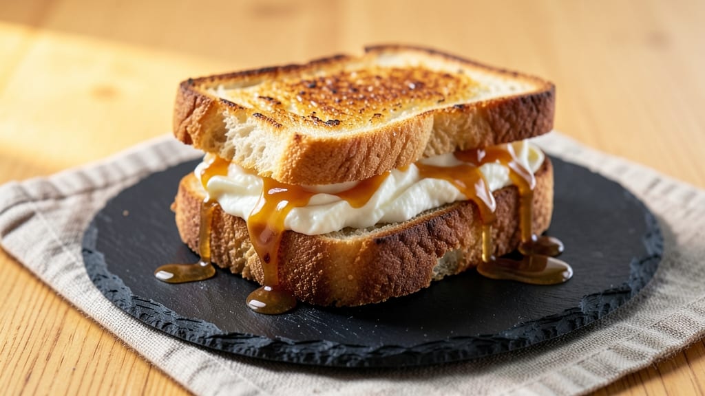 Beaches and Cream Grilled Cheese Recipe: Crispy-Golden Crust With Stretchy Cheese Pulls