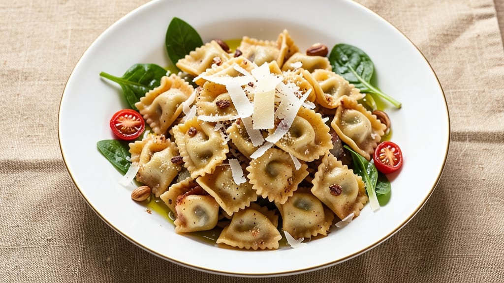 Asiago Cheese Tortellini Recipe: Buttery Browned Crisp With Gooey Pull-Apart Centers