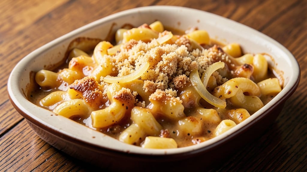 Baked Mac and Cheese Filipino Recipe: Crispy Breadcrumb Top With Silky Egg Yolk Base
