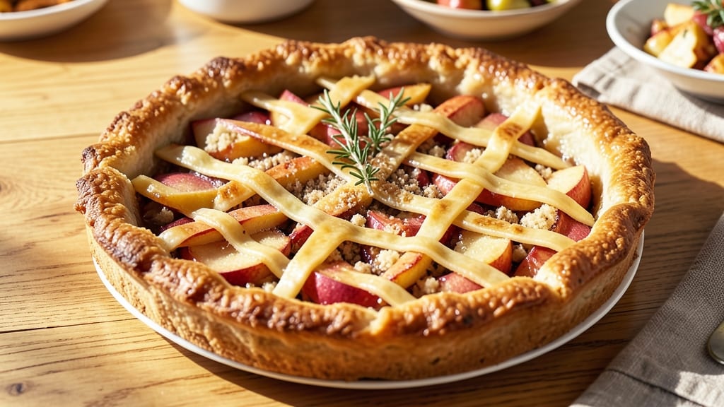 Apple Pie With Cheddar Cheese Crust Recipe: Savory-Sweet Crust That Stands Up to Spice