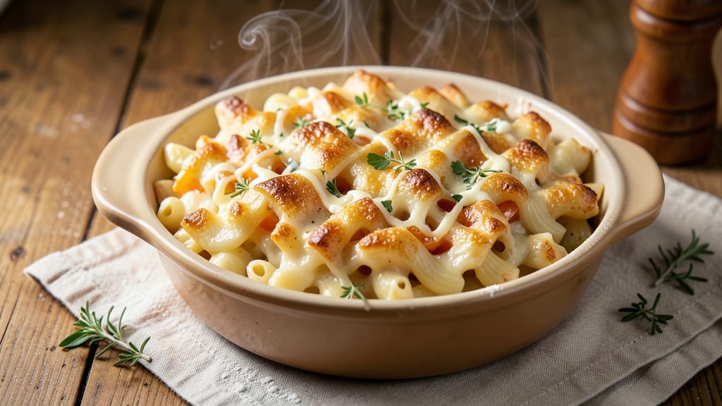 Baked Mac and Cheese Recipe No Evaporated Milk: Velvety Cheese Sauce With Crispy Breadcrumbs