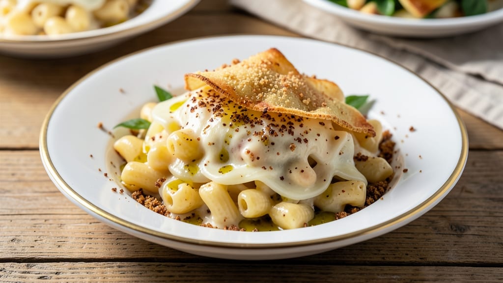Applebee's 4 Cheese Mac Recipe: Crispy Breaded Top, Stretchy Cheese Pulls