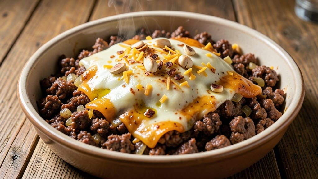 Beef and Cheese Empanada Filling Recipe: Spiced Ground Meat and Triple-Cheese Fusion