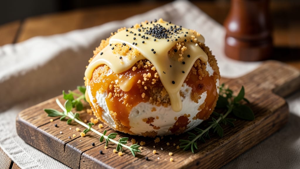 Amish Cheese Ball Recipe: Crunchy Exterior and Pull-Apart Cheese Bliss