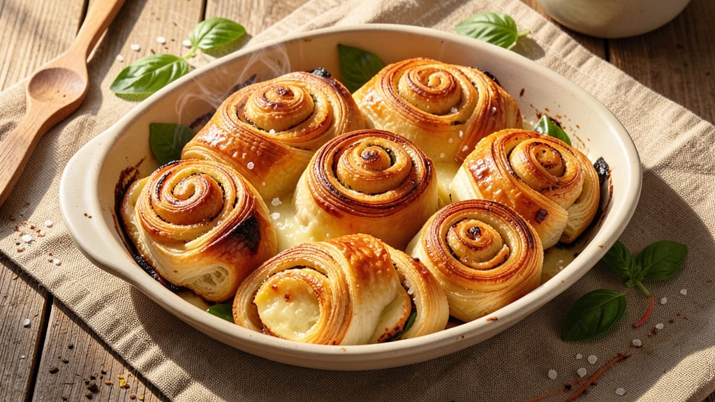 Asiago Cheese Rolls Recipe: Crispy Twists With Melty Rivers of Nutty Flavor