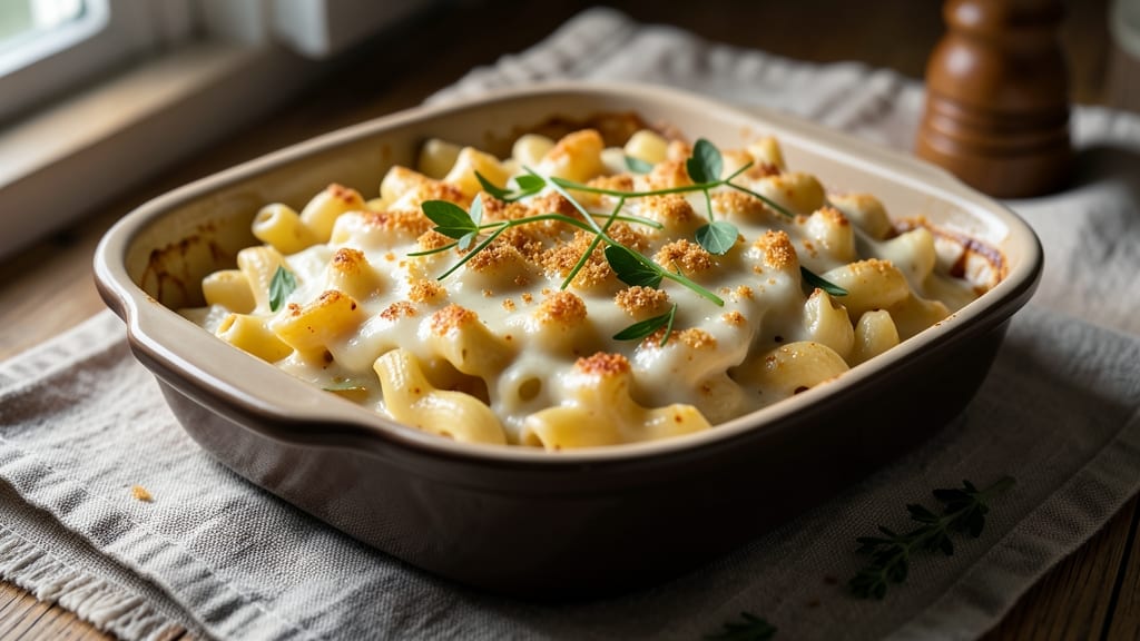 Andrew Gruel's Mac and Cheese Recipe: Smoky Cheddar Crust With Stringy Pulls
