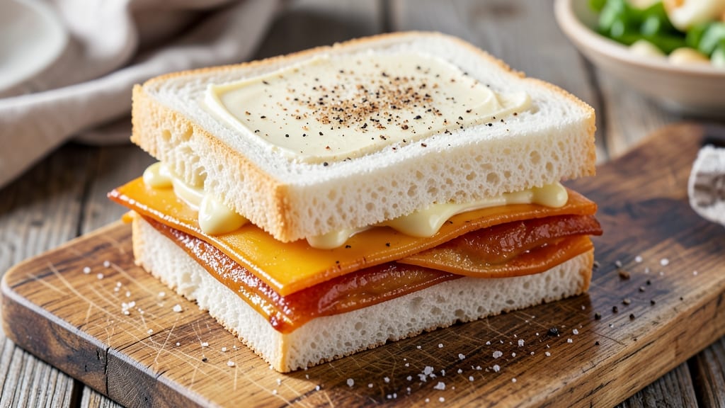 American Cheese Sandwich Recipe: Crispy Grilled, Gooey Pull-Apart Magic