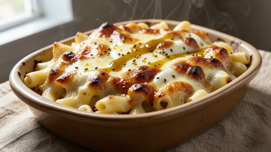 Baked Mac and Cheese Recipe Mustard: Tangy Kick and Crispy Breadcrust Magic