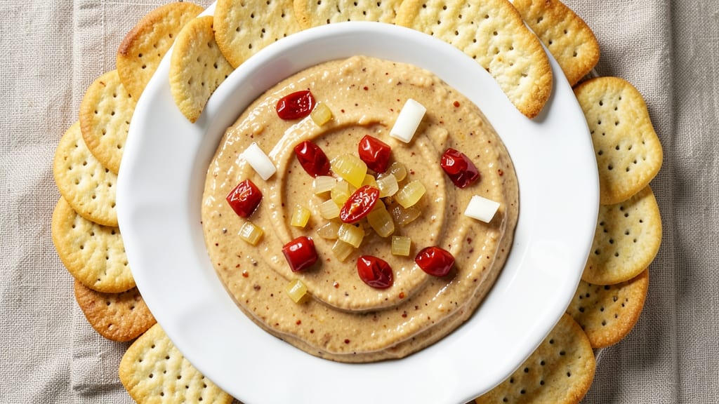 Augusta Junior League Pimento Cheese Recipe: Crispy Cracker Top Meets Smoky Cheddar Bliss