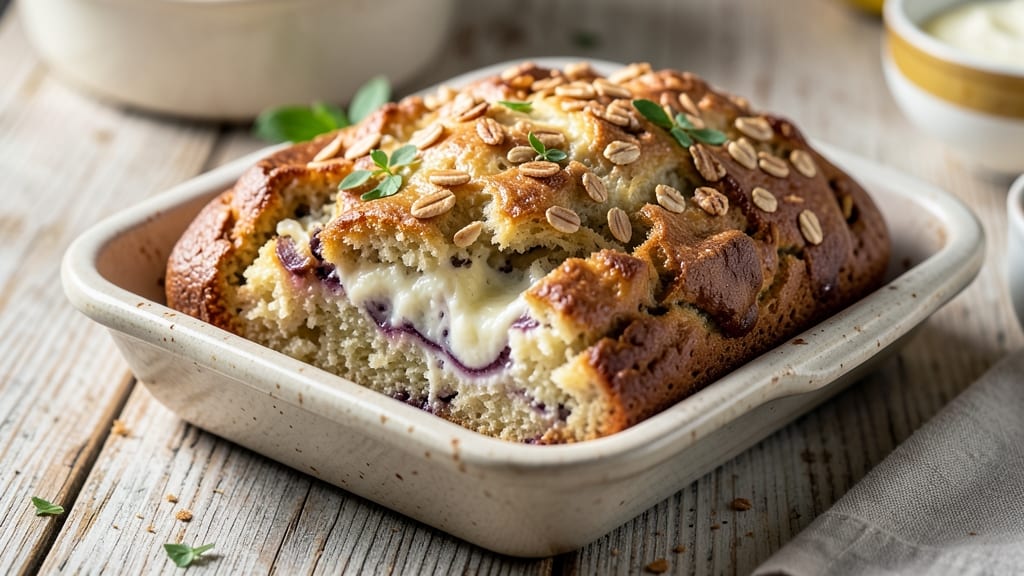 Banana Bread Recipe With Cottage Cheese and Oats: Moist Crumb and Creamy Cottage Cheese Twist