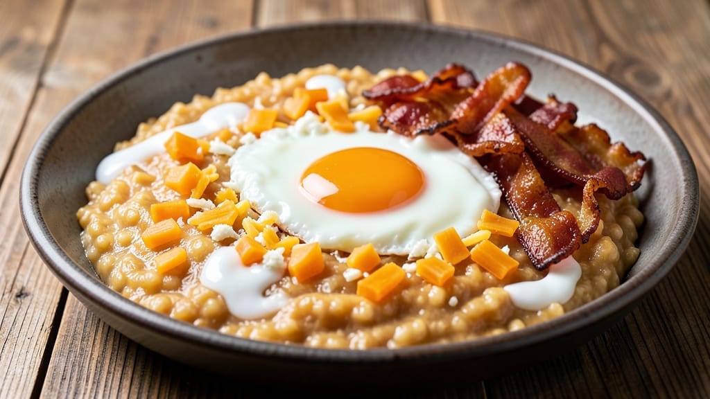 Bacon Cheese Grits Recipe: Smoky Crispy Top Meets Velvety Cheese Rivers