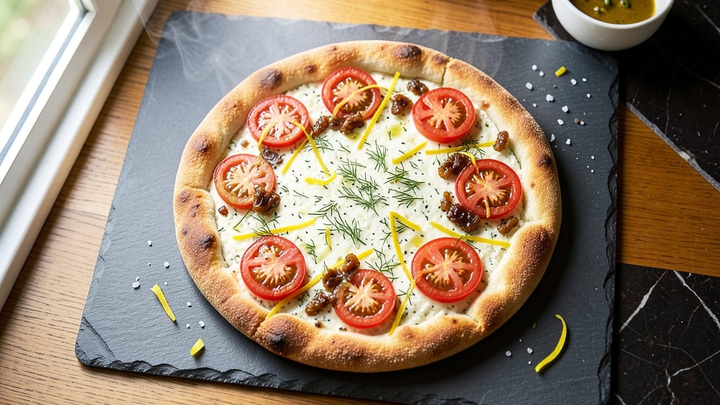 Baked Cottage Cheese Flatbread Recipe: Crispy Crust With Herby Cheese Pulls