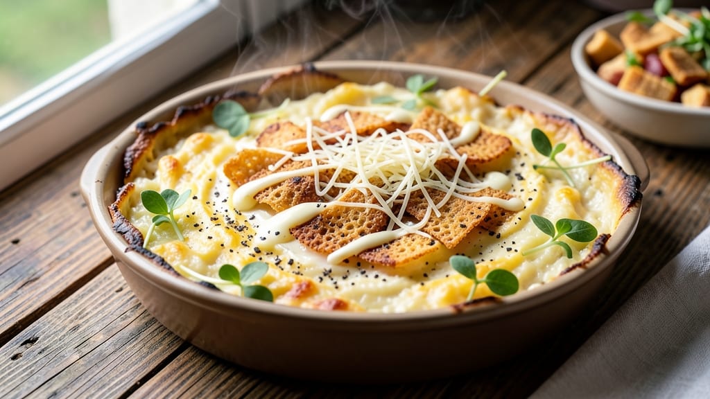 Baked Cheese Polenta Recipe: Crispy Top, Melty Core Magic