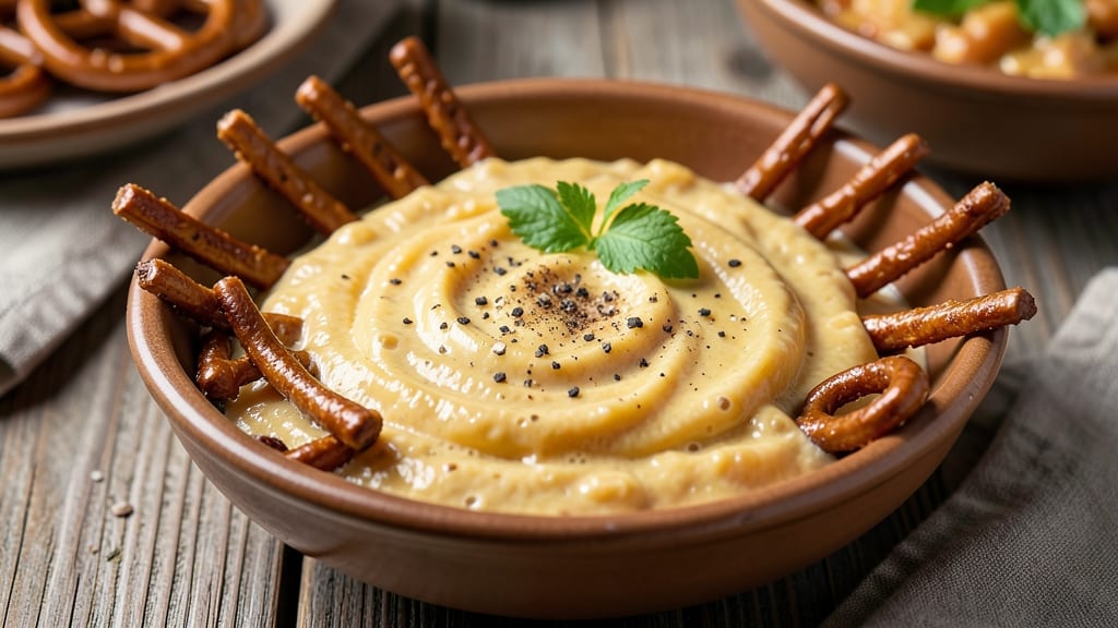 Auntie Anne's Pretzel Cheese Dip Recipe: Crispy Bites with Warm Cheddar Rivers