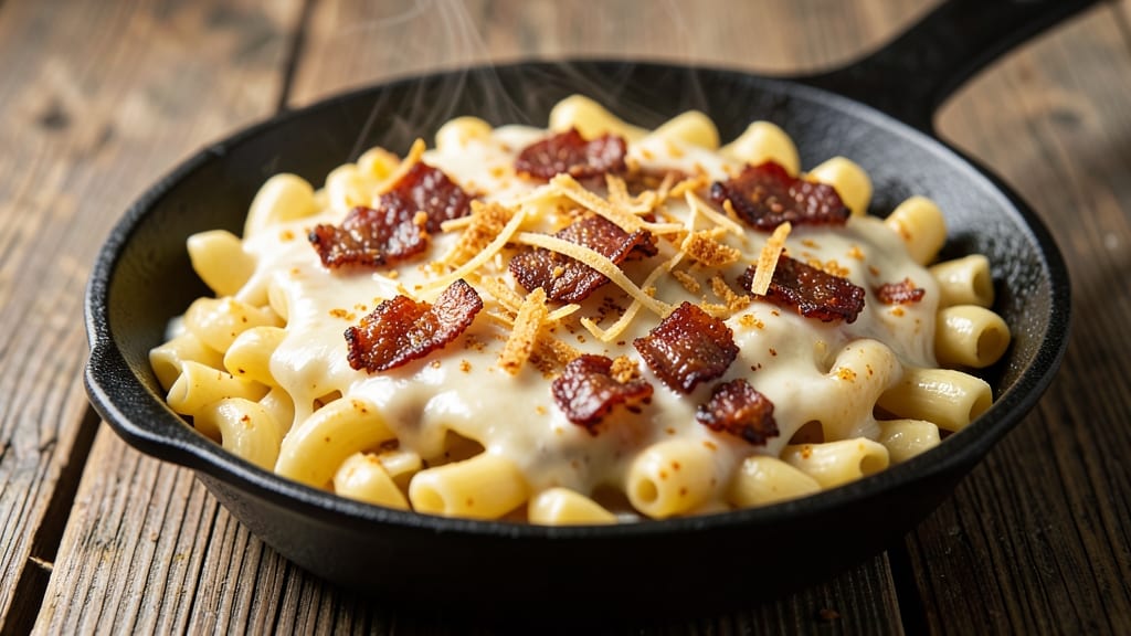 Baja Mac and Cheese Recipe: Crispy Tortilla Top With Smoky Chipotle Heat