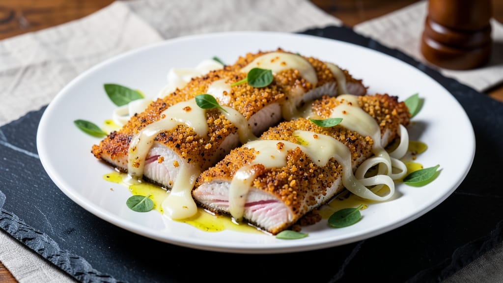 Baked Cod With Cheese Recipe: Buttery Crisp Crust and Silky Fish Inside
