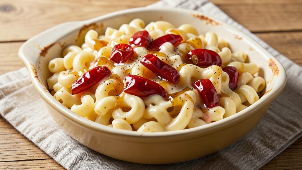 Applebee's Honey Pepper Mac and Cheese Recipe: Crispy Breadcrust Top Meets Sweet-Spicy Cheese Pulls